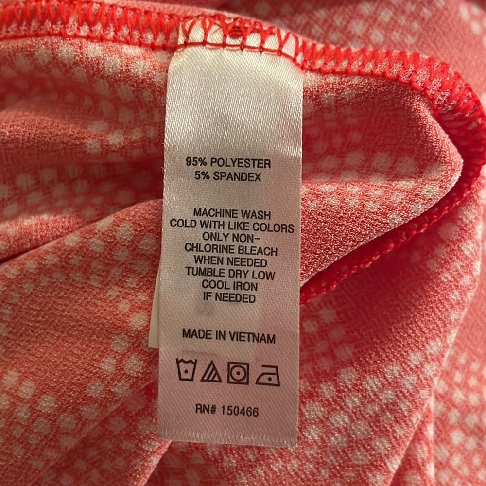 41 Hawthorn Orange Patterned Long Sleeve Dress - Picture 5 of 5
